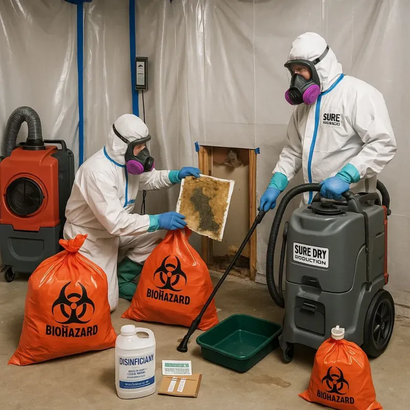 Contaminated Water Handling Protocols process in Aliso Viejo, CA
