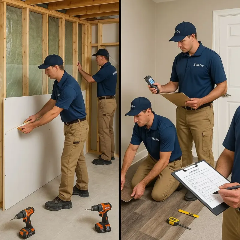 Repairs and Reconstruction process in Aliso Viejo, CA